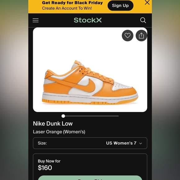 Nike dunk low laser orange - Picture 5 of 5